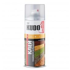 Клей аэрозоль Kudo универсальный 520 мл KU-H311