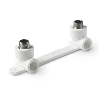 Угольник настенный PPR 90*20 1/2" НР на планке