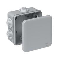 Коробка распаячная 85*85*40 мм серая IMT35092