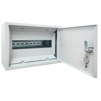 Щит распределительный  9 модулей IP31 220*125*300 мм  металл серый ЩРН-9