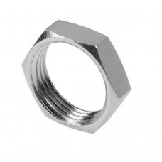 Контрагайка 1/2" никель