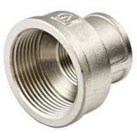 Муфта переходная 1"-3/4" г-г никель