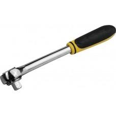 Ключ трещетка 1/2" 45 зубцов 2-х комп рукоятка Stayer 27785-1/2