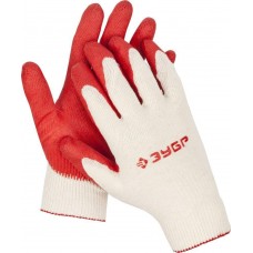 Перчатки х/б облив из латекса 13 класс L-XL ЗУБР Мастер 11458-К10