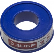 Фум лента 0.1*12 мм 15 м 0.25 г/см3 ЗУБР 12373-12-025