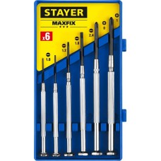 Набор отвертка для точных работ 6 предметов Stayer 2560-Н6