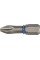 Бита PH2 25 мм C 1/4" торсионная кованая обточенная 2 шт ЗУБР Проф 26011-2-25-2