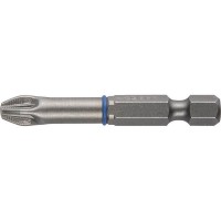 Бита PH3 50 мм Е 1/4" торсионная кованая обточенная ЗУБР Проф 26011-3-50-2