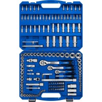 Набор универсальный 1/2"+3/8"+1/4" 150 предметов ЗУБР Проф 27637-Н150