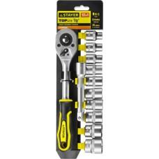 Набор торцовых головок 1/2" 12 предметов RSS 12L Stayer Стандарт 27750-Н12