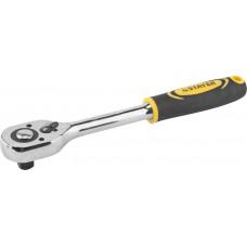 Ключ трещетка 1/2" 45 зубцов 2-х комп рукоятка Stayer 27786-1/2