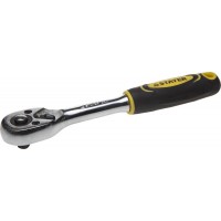 Ключ трещетка 1/4" 45 зубцов 2-комп рукоятка Stayer 27786-1/4
