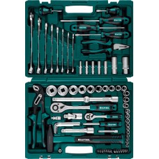 Набор универсальный 1/2″+3/8″+1/4″ 76 предметjd Kraftool Extrem 27889-Н76