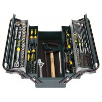 Набор универсальный 1/2″+1/4″  131 предмет Kraftool Grand 27978-Н131