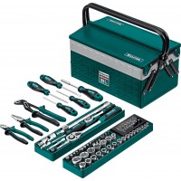 Набор универсальный 1/2″+1/4″ 99 предмета Kraftool Grand 27978-Н99