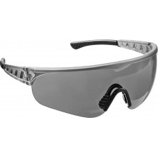 Очки защитные открытого типа ПВХ широкое моностекло серое Stayer 2-110432