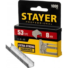 Скобы тип 53 8 мм красные 1000 шт Stayer 3159-08