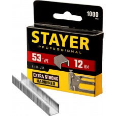 Скобы тип 53 12 мм красные 1000 шт Stayer 3159-12