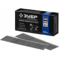 Гвозди для нейлера тип 300 30 мм 5000 шт ЗУБР 31830-30