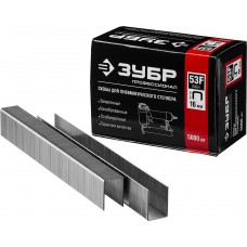 Скобы для степлероа 20GA 53F D 056 16 мм 5000 шт ЗУБР 31950-16