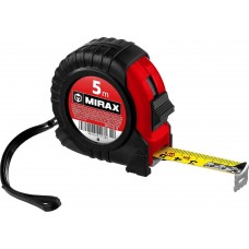 Рулетка 5 м 18 мм Mirax Rubber 34011-05-18