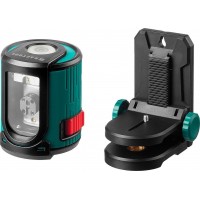 Нивелир лазерный Kraftool линейный держатель микролифт MM1 20 м IP54 точн 0,2 мм/м 34700-2