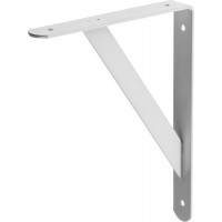 Кронштейн уголок 200*250*30*4 мм усиленный белый Stayer 37421-1