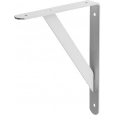 Кронштейн уголок 200*250*30*4 мм усиленный белый Stayer 37421-1
