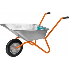Тачка садовая 1-колесная 120 кг 65 л Сибин 39908