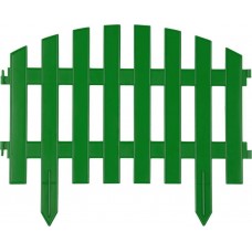 Забор декоративный Grinda Ар деко 28*300 см зеленый 422203-G
