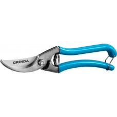Секатор 210 мм Grinda P-10 цельнокованый плоскостной 423410