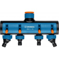 Распределитель поливочный 3/4"-1" 4-х канальный в/р Grinda TS-4 8-426313