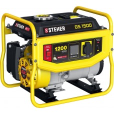 Генератор бензиновый 1200 Вт Steher GS-1500