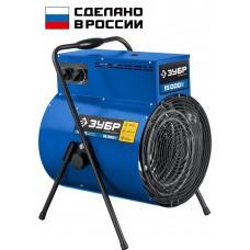 Пушка тепловая электрическая ЗУБР ТП-П15 15,0/7,5 кВт 380 В