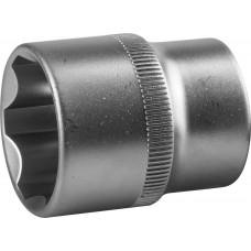 Торцовая головка 1/2" 24 мм хром ЗУБР 27725-24
