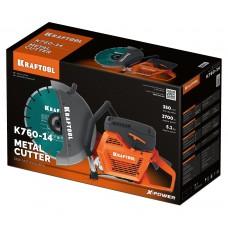 Бензорез по металлу рельсорез Kraftool K760-14 350 мм 3700 Вт без диска