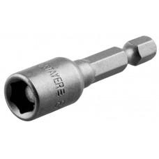 Бита с торцевой головкой 8*48 мм Е1/4" магнитная Stayer 26390-08