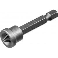 Бита PH2 50 мм E1/4" с ограничителем ЗУБР Мастер 26002-2-50-1