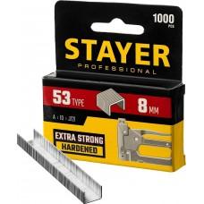 Скобы тип 53 8 мм красные 1000 шт Stayer 3159-08