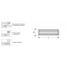 Шкант мебельный 10*45 мм березовый 8 шт 4-308016-10-45