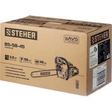 Пила цепная бензиновая Steher BS-58-45 58см3