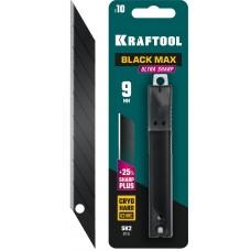 Лезвие 9 мм сегментированное 10 шт Kraftool 09602-09-S10