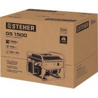 Генератор бензиновый 1200 Вт Steher GS-1500