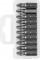 Бита PH2 25 мм C 1/4" кованая хромомолибден 10 шт ЗУБР Мастер 26001-2-25-10