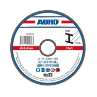 Круг отрезной по металлу 230*1,6*22,2 мм Abro CD-23016-R