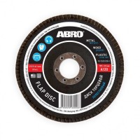 Круг лепестковый торцевой Р120 125*22 мм Abro FD-12522A120-R
