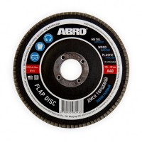 Круг лепестковый торцевой Р40 125*22 мм Abro FD-12522A40-R