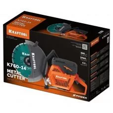 Бензорез по металлу рельсорез Kraftool K760-14 350 мм 3700 Вт без диска