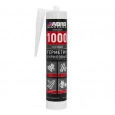 Герметик Abro 1000 акриловый 310 мл Черный AS-1000-BLK-RE